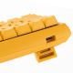 19. Ducky One 3 MINI Gelbe GATA-1746 RGB LED Gaming-Tastatur - MX-Clear (US)