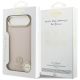 8. Guess MagSafe iPhone Air Hülle mit Strass-Logo und genarbter Oberfläche – Rosa