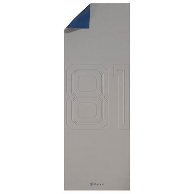 3. GAIAM Icy Frost doppelseitige Yogamatte 6MM 61964