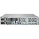 Supermicro CSE-825TQC-R802WB Schwarzes 2U SC825TQC SAS3 WIO-Gehäuse mit rotem 800W Netzteil