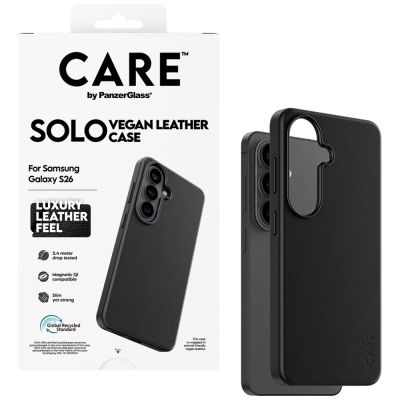 4. CARE by PanzerGlass Solo Hülle für Samsung Galaxy S26 - Schwarz