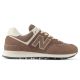9. New Balance WL574 Lifestyle braune Damen-Sneaker (WL574RTS)