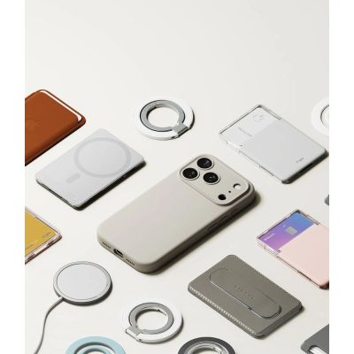9. Ringke Silikon MagSafe Hülle für iPhone 18 Pro Max – Beige