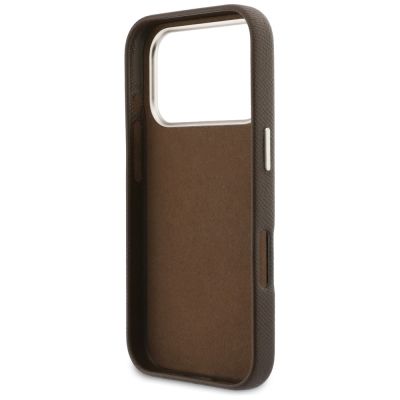 7. Guess FW Resin Logo Hülle für iPhone 17 Pro - braun