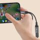 6. Dudao L13C+ 2in1 USB-C-Adapter – Grau
