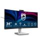 45. Philips Monitor 86,4 cm (34,0") 34B2U6603CH 21:9 HDMI+DP+USB-C grau