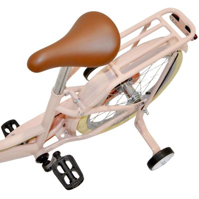10. Kinderfahrrad 18 Zoll Retro-Stil Pink Enero