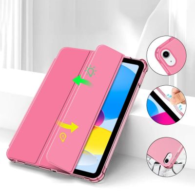5. Tech-Protect SC Pen Hybrid Hülle für iPad 10 / 2022 – Pink – Transparent