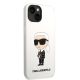 4. Karl Lagerfeld KLHCP14MSNIKBCH iPhone 14 Plus 6.7" Hardcase weiß/weiß Silikon Ikonik