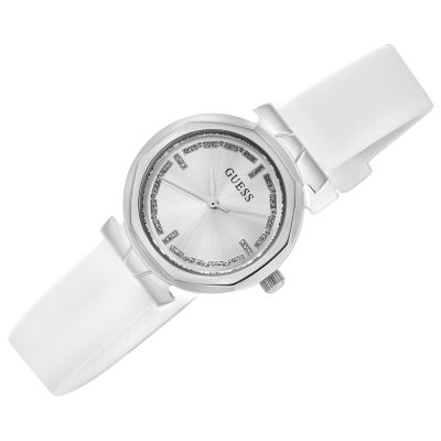 2. Guess Damenuhr mit Schmuckbesatz GW0928L1 + Box