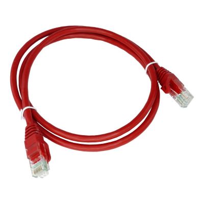 2. ALANTEC Patchkabel U/UTP Kat. 5e PVC 0,25 m rot