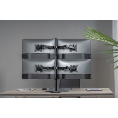 8. Tischständer 17"-32" / 4TFT, 360° schwenkbar, 9 kg, leicht, Einzelhandel