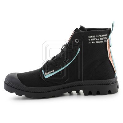 5. Palladium Pampa Underlayer W 99183-008-M Schwarze Schuhe