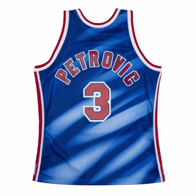 2. Mitchell & Ness Swingman Jersey NBA New Jersey Nets Drazen Petrović - SMJYSB19031-NJNPTRY90DPE