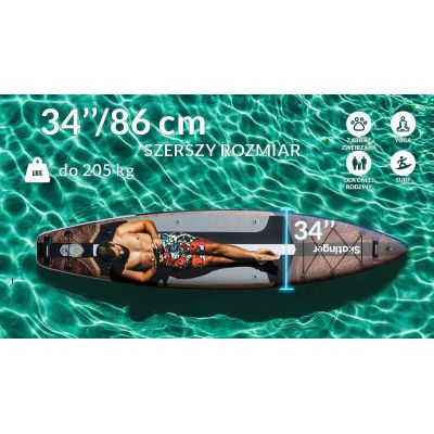 3. SUP SKATINGER Waverider 380x86x16 Touringboard