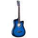 3. V-TONE AG One BB - 4/4 Akustikgitarre, Blueburst