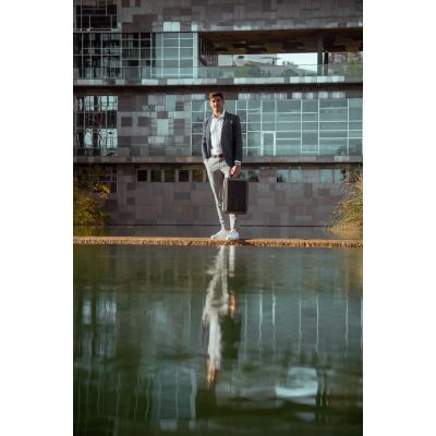 17. XD DESIGN DIEBSTAHLSICHERER RUCKSACK BOBBY BIZZ 2.0 GRAU P/N: P705.922