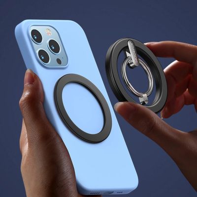 20. Joyroom Kit multifunktionaler magnetischer Autohalter Ring Telefonhalterung schwarz (JR-ZS294)