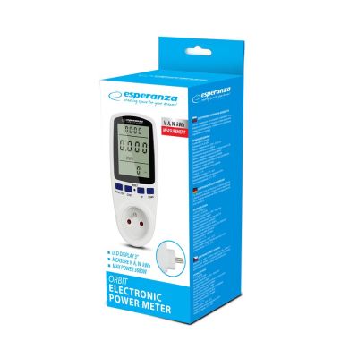 ESPERANZA ELEKTRONISCHER STROMVERBRAUCHSMESSGERÄT ORBIT ELA103
