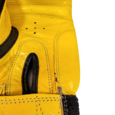 2. (W) TOP TEN FIGHT RTT-2 Boxhandschuhe 10 oz Schwarz und Gelb