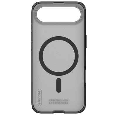 6. Nillkin Super Frosted Shield Pro MagSafe-kompatible Hülle für iPhone 17 Air – Transparent Schwarz