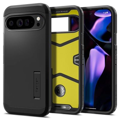Spigen Tough Armor Hülle für Google Pixel 9 Pro XL – Schwarz