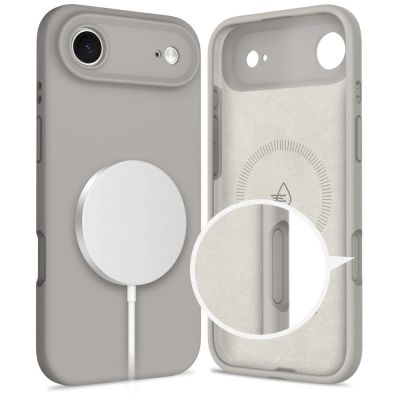 2. Tech-Protect Silicone MagSafe Case für iPhone 17 Air - Grau