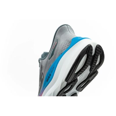 7. Skechers Herren-Sportschuhe, Sneaker Max Run, grau, zum Hineinschlüpfen