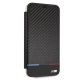 4. BMW Carbon Tricolor Stripe iPhone XS Max Hülle - Schwarz