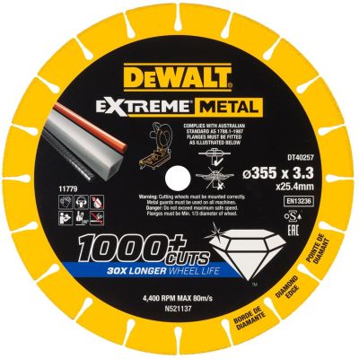 DeWALT DT40257-QZ Diamanttrennscheibe