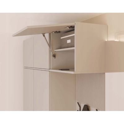 10. Kleiderschrank HAGA IV 3SZ1W Kaschmir