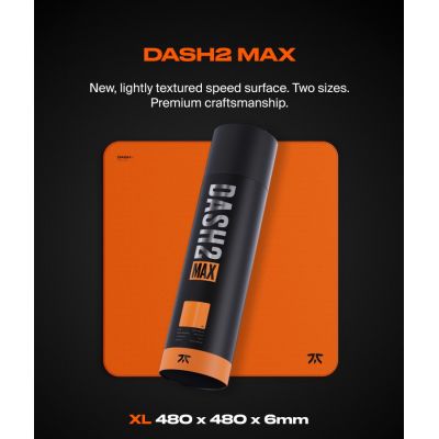 5. Fnatic DASH2 MAX Gaming-Mauspad Orange