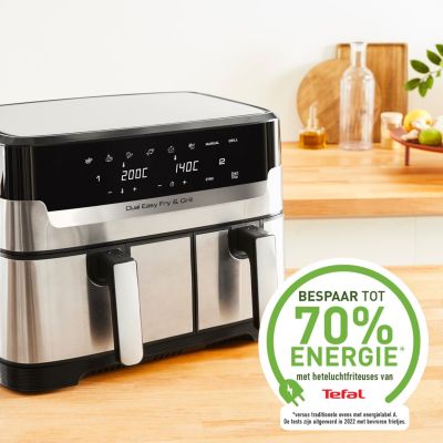 26. TEFAL DualEasy EY905D10 Heißluftfritteuse