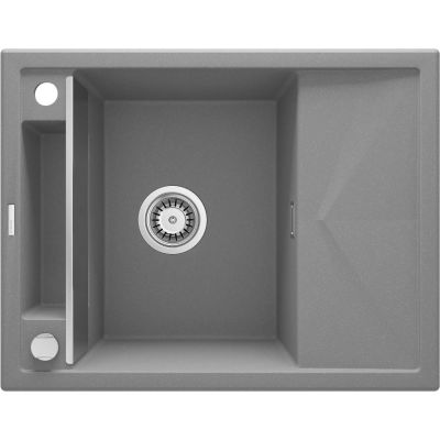 Magnetische Granitspüle, 1 Becken, mit Abtropffläche, ZRM S11A 5908212095010