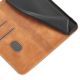 7. Magnet Fancy Case für Samsung Galaxy S23+ Flip Cover Wallet Stand Braun