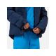 3. ROSSIGNOL Steppjacke für Jungen, Kinder-Skijacke, Marineblau