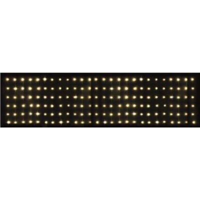 36. Weihnachtsbaumbeleuchtung, Lichtvorhang für den Außenbereich/Innenbereich, 240 LEDs, 600 x 60 cm, mit Fernbedienung, warmweiß