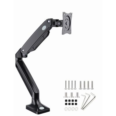 14. GEMBIRD VERSTELLBARER TISCH-MONITORARM 17"–35" BIS 10 KG