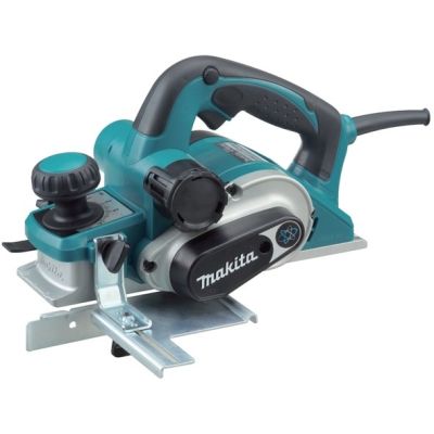Makita KP0810C Handhobel, Schwarz/Grün, 12000 U/min, 1050 W