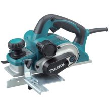 Makita KP0810C Handhobel, Schwarz/Grün, 12000 U/min, 1050 W