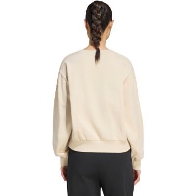 3. adidas Damen-Sweatshirt mit kleinem Logo, beige, KV9823