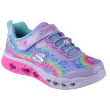 Skechers Flutter Heart Lights - Groovy Swirl 303253L-LVAQ Rosa 30