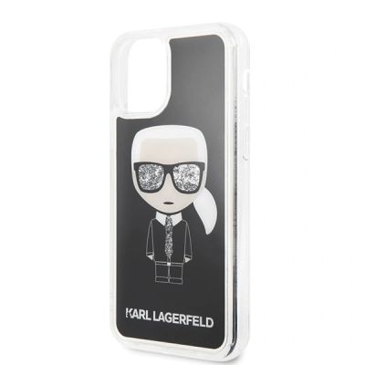 3. Karl Lagerfeld Iconic Glitter iPhone 11 Pro Hülle – Schwarz