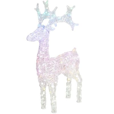 5. Rentier-Dekoration 75 cm 80 LED
