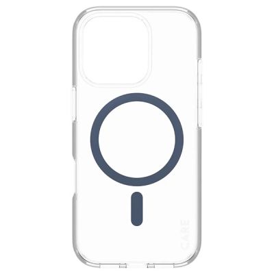 3. CARE by PanzerGlass Flagship Case iPhone 16 Pro 6,3" blau/blau MagSafe 1366