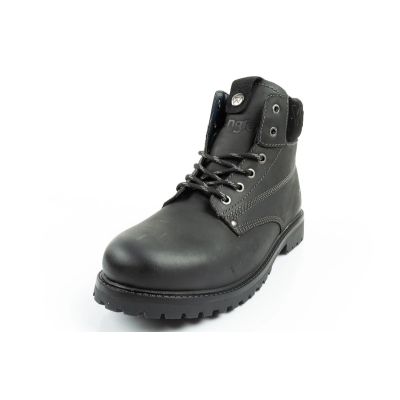2. Wrangler Arch Herrenschuhe Chelsea Boots elegante Stiefeletten Naturleder Schwarz