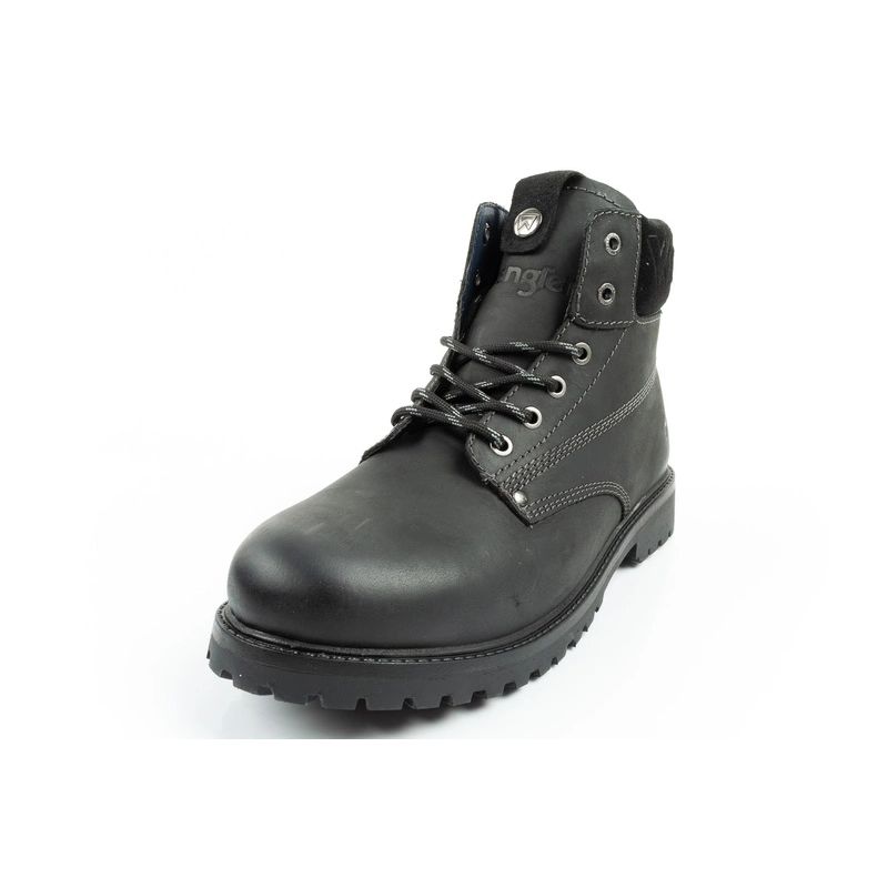 2. Wrangler Arch Herrenschuhe Chelsea Boots elegante Stiefeletten Naturleder Schwarz
