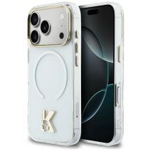 Karl Lagerfeld IML K Head Logo MagSafe Hülle für iPhone 17 Pro Max – Transparent
