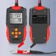 QOLTEC Batterietester mit LCD-Anzeige | 12 V | 24 V | 3 Ah–200 Ah