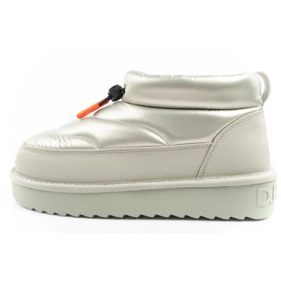 11. D.Franklin Damen Schneestiefel Winter Modische Isolierte Stiefeletten Silber